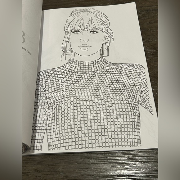 Taylor Coloring Book - Picture 2 of 3